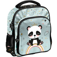 PASO Rugzak, Panda - 32 x 26 x 12 cm - Polyester