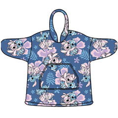Disney Lilo & Stitch Hoodie Fleece deken, Angel - Kind (3 - 6 jaar) - Polyester