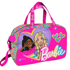 Barbie Schoudertas, Heart to Heart - 40 x 25 x 17 cm - Polyester