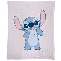 Disney Lilo & Stitch Fleece plaid, Happy - 125 x 150 cm - Polyester
