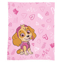 Paw Patrol Fleece plaid, Graffiti - 125 x 150 cm  - Polyester