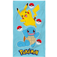 Pokemon Strandlaken, Port - 70 x 120 cm - Katoen