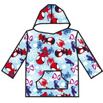 Spidey Hoodie Fleece deken, Web - Kind (3 - 6 jaar) - Polyester