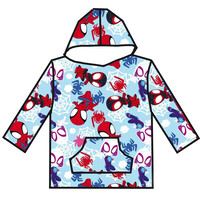 Spidey Hoodie Fleece deken, Web - Kind (3 - 6 jaar) - Polyester