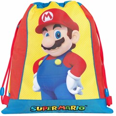 Super Mario Gymbag / Zwemtas, Wahoo - 42 x 34 cm - Polyester
