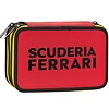 Ferrari Gevuld Etui, Cavallino Rampante (3 ritsen) - 20 x 13 x 7 cm - Polyester