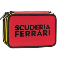 Ferrari Gevuld Etui, Cavallino Rampante (3 ritsen) - 20 x 13 x 7 cm - Polyester