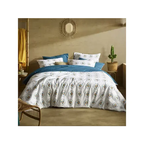 De Witte Lietaer Dekbedovertrek Saga, Exotic Plume - Katoen Percal