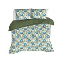 De Witte Lietaer Dekbedovertrek Bellflower, Eden - Katoen Percal