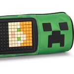 Minecraft Etui Rond, Pixel - 22 x 8 cm - Polyester