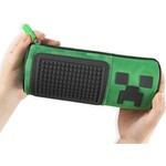 Minecraft Etui Rond, Pixel - 22 x 8 cm - Polyester