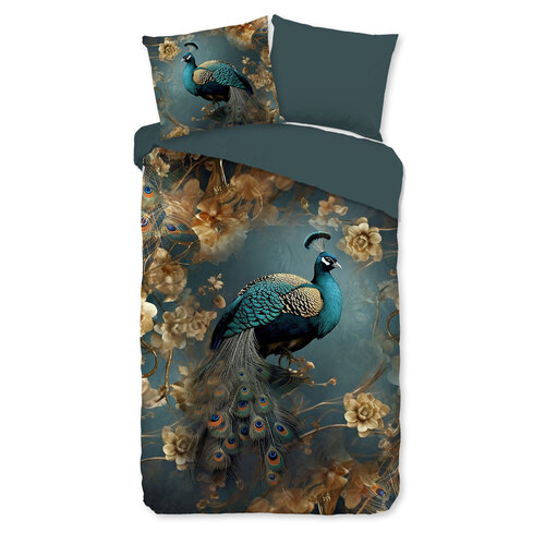 Pure Dekbedovertrek Savaya nr.10076 petrol