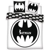 Batman Dekbedovertrek, Logo - Lits Jumeaux - 240 x 220 cm - Polykatoen
