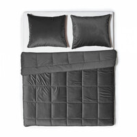 Sleeptime Dekbed/Dekbedovertrek Lazy Velvet Antraciet