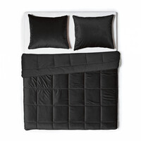 Sleeptime Dekbed/Dekbedovertrek Lazy Velvet Zwart