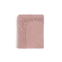 Sleeptime Velvet hoeslaken Oud Roze