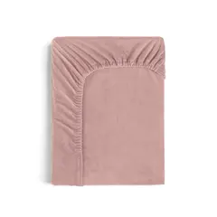 Sleeptime Velvet hoeslaken Oud Roze