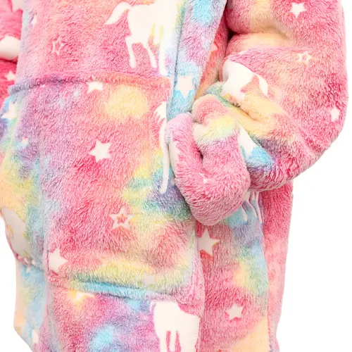 Sleeptime Unicorn hoodie Multi 2-6 jaar