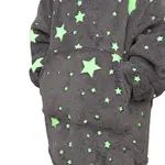 Sleeptime Stars hoodie Grijs 2-6 jaar