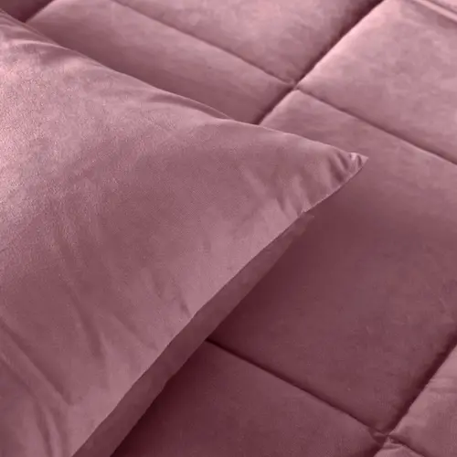 Sleeptime Dekbed/Dekbedovertrek Lazy Velvet Oud Roze