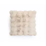 Primaviera DeLuxe Pom Rabbit Fur sierkussen Zand 50 x 50