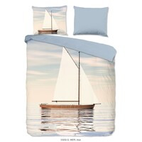 Good morning Dekbedovertrek Meri nr.33202 blauw - 100% katoen