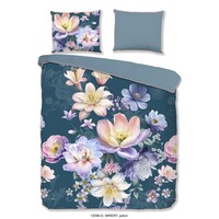 Descanso Dekbedovertrek Mirery katoen-satijn nr.10098 petrol