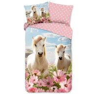 Good morning Dekbedovertrek Kids Philou nr.33158 pink - 100% katoen