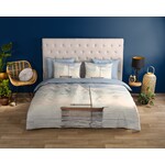 Good morning Dekbedovertrek Meri nr.33202 blauw - 100% katoen