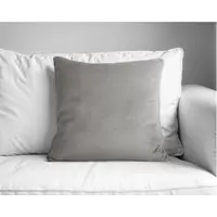 Primaviera DeLuxe Sierkussen Velvet Grijs 50 x 50