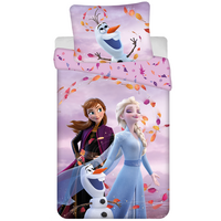 Disney Frozen Dekbedovertrek, Magic - 140 x 200 + 70 x 90 cm - Katoen