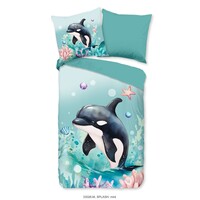 Pure Dekbedovertrek Splash kids nr.33026 mint