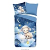 Pure Dekbedovertrek Sheepy kids nr.33137 blauw