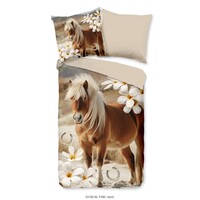 Pure Dekbedovertrek Fabi kids nr.33182 zand