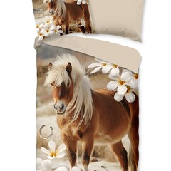 Pure Dekbedovertrek Fabi kids nr.33182 zand