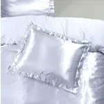 Sleeptime Glossy Wit Kussensloop 60 x 70
