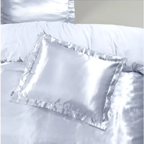 Sleeptime Glossy Wit Kussensloop 60 x 70