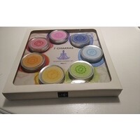 Huis en Bed Kaarsen geschenkset 7 chakra's