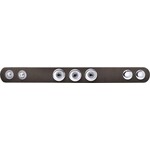 Zstyle Buttons Clicks armband leer ( 2 stuks) zonder Buttons - Mix