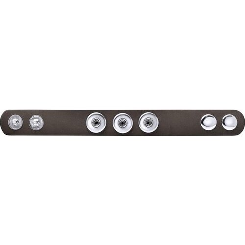 Zstyle Buttons Clicks armband leer ( 2 stuks) zonder Buttons - Mix