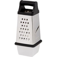 Grater Rasp Met Reservoir - 4in1 - 3 Raspmogelijkheden - Snijden & Schaven - RVS