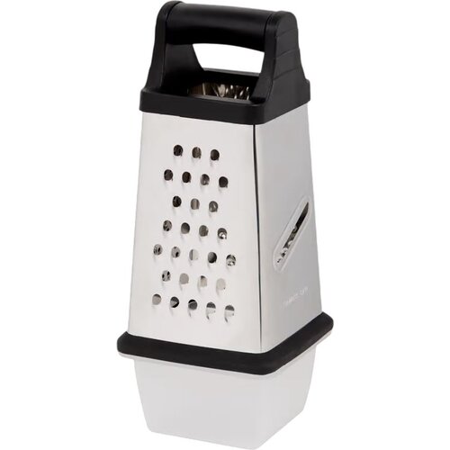 Grater Rasp Met Reservoir - 4in1 - 3 Raspmogelijkheden - Snijden & Schaven - RVS