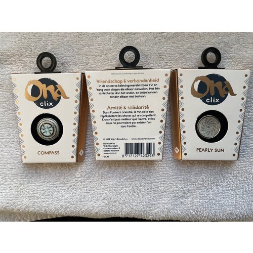 Ona clix 18mm Click Button Drukknoop Set van 3 Buttons Mix