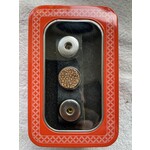 Zstyle Buttons Clicks armband leer ( 2 stuks) zonder Buttons - Mix