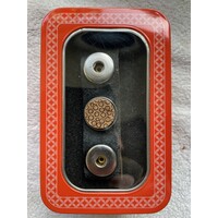 Zstyle Buttons Clicks armband leer ( 2 stuks) zonder Buttons - Mix