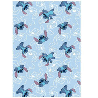 Disney Lilo & Stitch Fleeceplaid & Sierkussen, Hug - 140 x 100 cm - Polyester