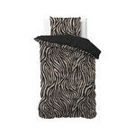 Sleeptime Dekbedovertrek Zebra icon Zwart