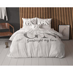 Sleeptime Dekbedovertrek Goodnight Zilver