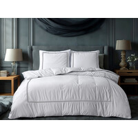 Primaviera DeLuxe Dekbedovertrek Brata Wit/Grijs Wit