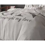 Sleeptime Dekbedovertrek Goodnight Zilver